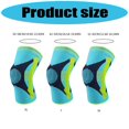 thumbnail image 5 of Breathable Elastic Knit Knees Support Sleeve for Running Basketball Volleyballs, 5 of 9