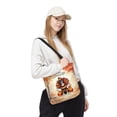 thumbnail image 2 of Happy Thanksgiving Boxer Turkey Costume Pumpkins Autumn Leaves All Over Print 3D Canvas Tote Bag Boxers Dog Lover Gifts Idea Reusable Handbag - 13014, 2 of 5