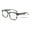 Grey, variant on Large Oversized Progressive Clear Bifocal Reading glasses - No Line or Bubble - Zero Power on Top Reader Unisex CR05 +2.00