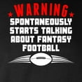 thumbnail image 3 of CafePress - Talking About Fantasy Football Long Sleeve T Shirt - Long Sleeve Dark T-Shirt, 3 of 4