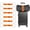Orange, variant on 6 Pcs Adjustable Luggage Bungee Straps, Elastic Suitcase Connector Belt for Attaching Duffle Bags