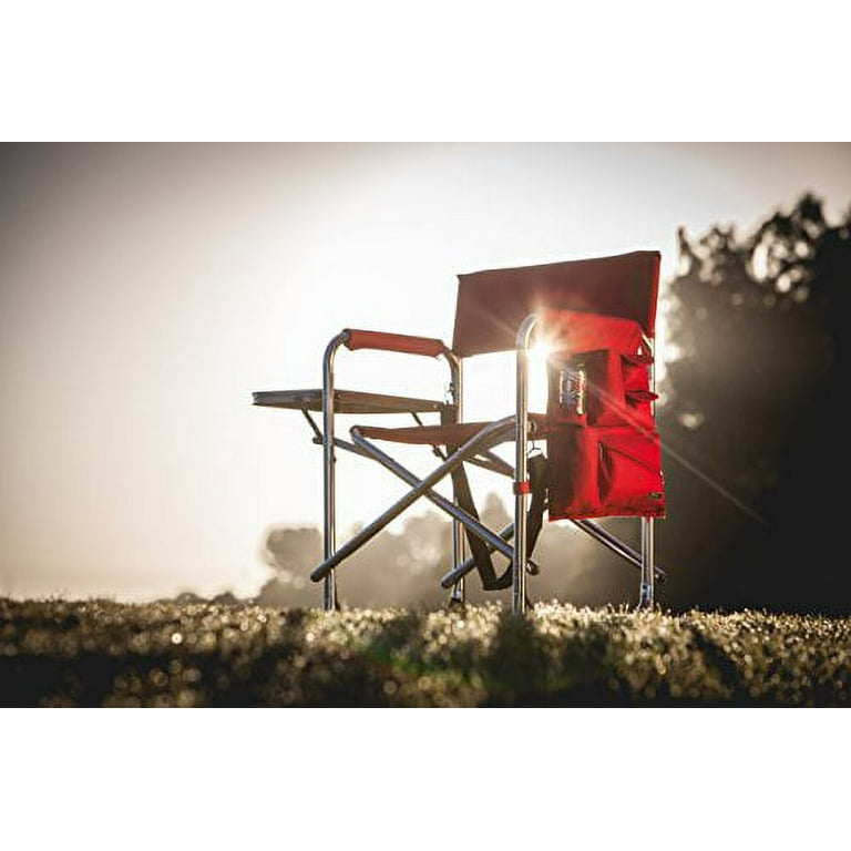 Picnic Time Sports Chair Red