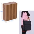 thumbnail image 2 of Cajón Tambor GECKO C-68Z Viajes Portátiles Tambor de Mano Madera de Cebra Instrumento de Percusión con Correa y Bolsa, 2 of 6