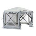 thumbnail image 1 of CLAM Quick-Set Pavilion Abri Extérieur Portable 12,5 x 12,5 Pieds, Gris, 1 of 10