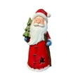 thumbnail image 1 of Fiudx Estatua de Papá Noel de Resina, Decoración con Farol Led, Figura Navideña Artesanal, Decoración Festiva para El Hogar, Idea de Regalo de Navidad, 1 Pieza, 1 of 1