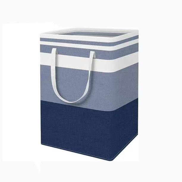 Cesta de ropa grande, bolsa de almacenamiento Freest ing, cesto de ropa alto con asas extendidas para guardar ropa, almohadas, edredones, mantas, juguetes. Contenedor de tela portátil para