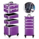 thumbnail image 1 of Comestiquera Profesional Divitech® Maletín 4 niveles Morado, 1 of 8