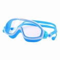 thumbnail image 3 of jinwen Kids Swim Goggles Wide View Comfortable Swimming Goggles for Kids Blue, 3 of 9