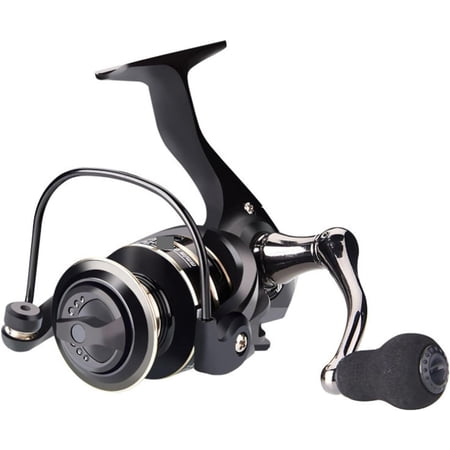 High-Speed Fishing Reel 2000-7000 Series with Ball Handle - 5.2:1 Gear Ratio Metal Spool & Reel Seat for Shimano and Gomexus Knobs