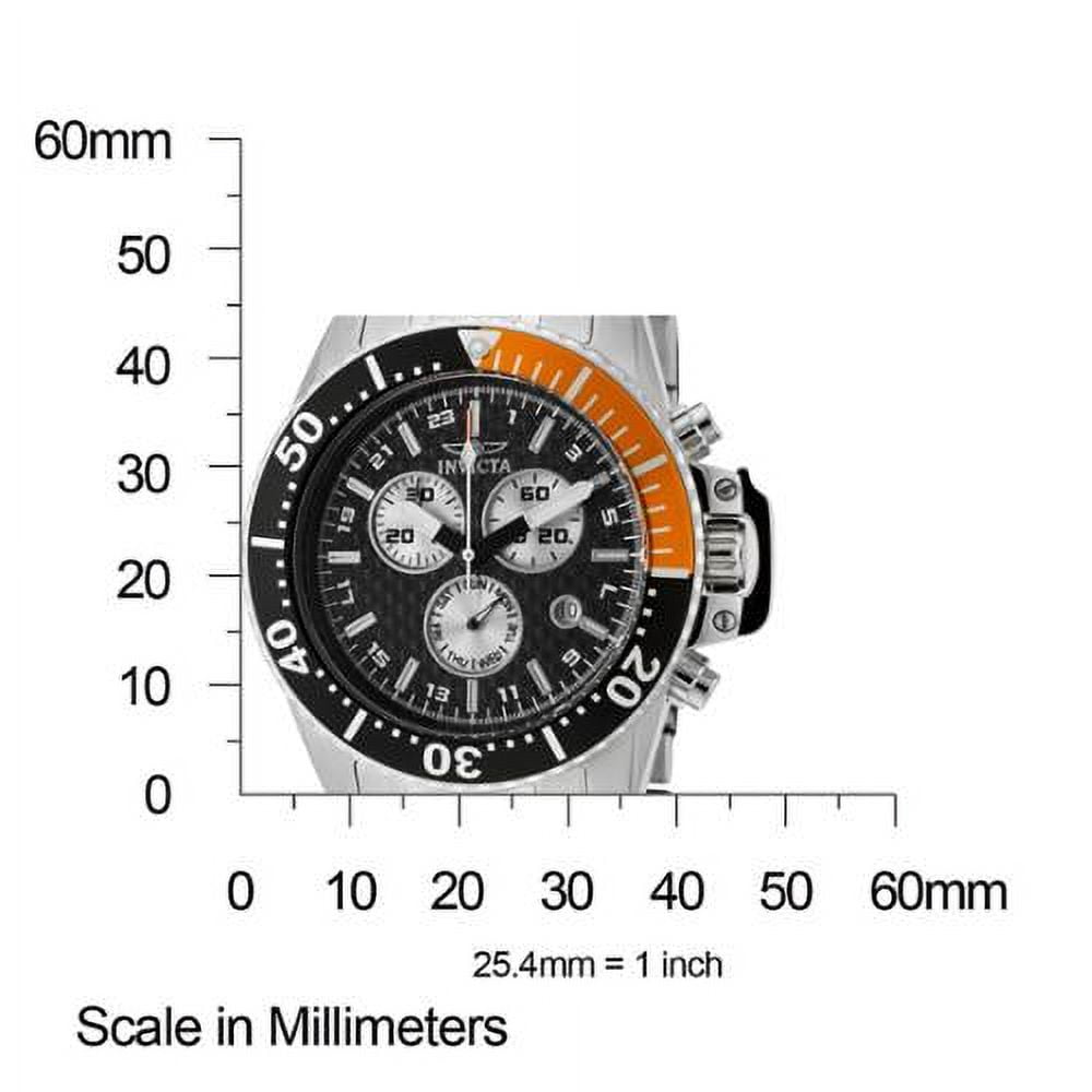 Invicta Men's 11282 Pro Diver Quartz Chronograph Black Dial Watch