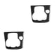 thumbnail image 2 of Speravity Reemplazo para Mazda 3 Axela 2013-2016 consola central de coche Panel Multimedia embellecedor fibra de carbono decoración RHD No.02 2piezas Speravity CBP101914, 2 of 6