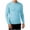 Sky Blue, variant on Smsaxvxz Men's Knit Sweater Slim Fit Crew Neck Long Sleeve Lightweight Pullover Tops Casual Fall Winter Clothing 2026 Gray XL