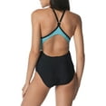 thumbnail image 3 of Speedo Women's Thin Strap Quantum One-Piece Swimsuit (Speedo Black, 6), 3 of 3