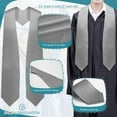 thumbnail image 5 of Endea Graduation Dark Grey Graduation Stole, 5 of 7