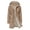 Khaki, variant on Dxzfnsa Women Waterproof Outdoor Hiking Raincoat Women Lined Windproof Rain Jacket Lightweight Hooded Jackets Trench Coats S-2XL