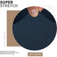 thumbnail image 4 of Stretch Chair Covers for Dining Chairs Set of 10 Decorative Jacquard Dining Room Chair Covers Washable Kitchen Chair Slip Covers for Dining Room, Hotel, Party (10, Navy Blue), 4 of 7