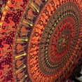 thumbnail image 4 of Indian Cotton Maroon Tapestry Mandala Wall Hangings- Tapestry For Bedroom - Indie Wall Tapestry Hippie Room Decor - Boho Small Tapestrys, 4 of 4