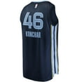 thumbnail image 3 of Men's Fanatics John Konchar Navy Memphis Grizzlies Fast Break Replica Jersey - Icon Edition, 3 of 6