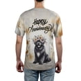 thumbnail image 5 of Happy Anniversary Newfoundland Celebrates Wedding Love Family Party All Over Print 3D Shirt Unisex Merch Newfie Dog Lover Gifts - 01015, 5 of 6