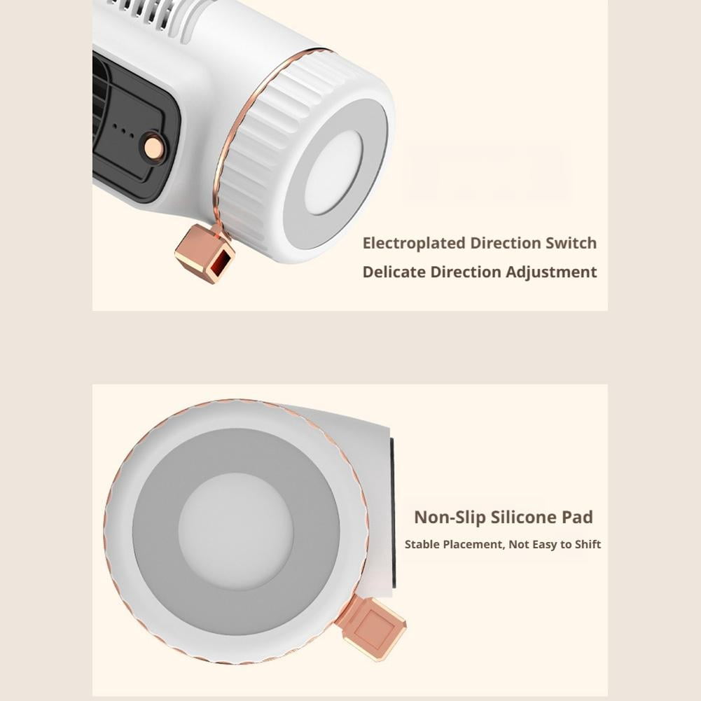 2026 New Cooling Ace Portable conditioner,Upgrade Cooling Fan with 3 Speeds,2026 New Portable Handheld Fan,USB Rechargeable Conditioner,DeskFan for Bedroom Kitchen Office Home