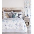 thumbnail image 1 of North End Decor Starfish Reef Coastal Beach Quilt Set King 3-Piece, 1 of 5