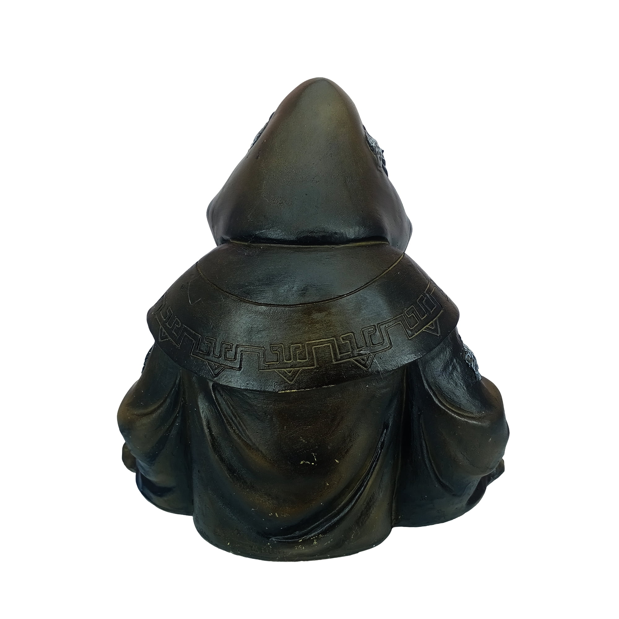 Reaper Backflow Incense Burner – Gothic Grim Reaper Design Polyresin Fountain Holder for Meditation, Aromatherapy, Halloween & Home Décor – Spooky Skull Incense Cone Holder Gifts