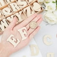 thumbnail image 5 of 112pcs 1.5 Inch Wooden Letters A~Z Heart Set- Small Wooden Capital Letters with Storage Tray - Wooden Alphabet Craft Letters Smooth Natural Wooden for Arts Crafts DIY Wedding Display Decor, 5 of 8