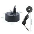 thumbnail image 4 of 3X Mist Maker, USB Port 4 Color LED Lights Mini Mister Fog Machine, Fountain Garden Pond Water Fogger Atomizer Black, 4 of 7