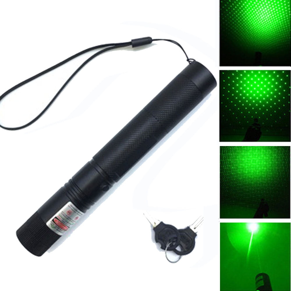 New Powerful Laser 303 Adjustable Focus 532nm Green Laser Pointer Light