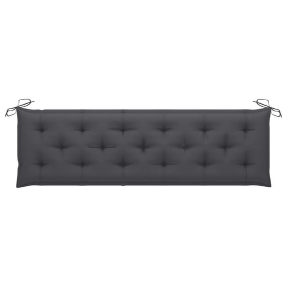 Casafoyer Garden Bench Cushion Anthracite 70.9"x19.7"x2.8" Fabric