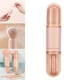 thumbnail image 5 of de brochas de maquillaje pequeñas quatre en un, con estuche de transporte, brocha para facial, mini brocha para cosméticos, brocha para - piel Yinane Brocha de maquillaje, 5 of 8
