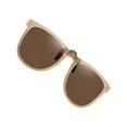 thumbnail image 2 of Kuntesetty Clip on Sunglasses Comfortable Outdoor Sunglasses Clip for Men Sport Outdoor Tea, 2 of 9