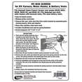thumbnail image 3 of Valterra A10-1322VP Bug Screen (RV Bug Vent Screen, 4.5"³ X 4.5"³ X 1.3"³),1 Pack, 3 of 3