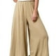 thumbnail image 5 of Pantalones anchos y holgados de algodón y lino para mujer, de estilo europeo y americano, informales, de talla grande., 5 of 6