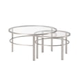 thumbnail image 3 of Henn&amp;Hart CT0053 Coffee Table, One Size Nickel, 3 of 13