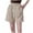 #181-Khaki, variant on Censtreet Womens Cotton Pajama Shorts, Soft Sleep Shorts for Women Lightweight Lounge Pj Bottoms