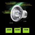 thumbnail image 4 of Reptile Heat Lamp Efficient Lighting Warm UVA UVB Basking for Turtles 220V, 4 of 7