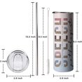 thumbnail image 5 of Speech Pathologist Gifts SLP Tumbler 20 oz Travel Coffee Mug Skinny Tumblers with Lid and Straw Stainless Steel Insulated Coffee Cups Speech Language Pathology Therapist Gifts for Women, 5 of 6