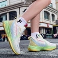 thumbnail image 5 of Women Basketball Shoes Fashion Sneakers Comfortable Athletic Lightweight Non Slip Outdoor Sport Volleyball Shoes, 5 of 6