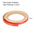 thumbnail image 2 of Reflective Tape Red,  10mm x 25m, Outdoor Waterproof Warning Tape For Bikes, RV, and Boat Marking, 2 of 4