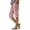 Wine #012, variant on Striped Pants Women Casual Capri Pants Lightweight Spring Summer Pants for Women 2026 Ladies Pinstripe Pants, S