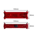 thumbnail image 3 of Sailing Pelacables coaxial universal para cualquier cable satelital Cable de antena Herramienta de cable de antena Rojo 1 pieza, 3 of 5