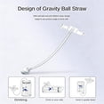 thumbnail image 5 of 3-in 1 Hands Free Anti Colic, Silicone Leakproof Milk Bottle Water Feeder, Soft Portable Adjustable Feeding Container, for Home, Outdoor, Camping, Bedroom, Living Room, 5 of 7