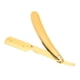 thumbnail image 1 of Maquinillas de afeitar de borde recto Ergonomía Durable Estable Maquinillas de afeitar rectas Kit de afeitado para afeitarOro, 1 of 14