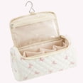 thumbnail image 5 of Waterproof Travel Toiletry Bag, Polyester Makeup Storage Organizer for Women (style6), 5 of 7