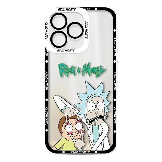 Funda De Teléfono Con Dibujos Animados De Rick And Mortys Pa
