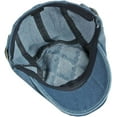 thumbnail image 6 of CoCopeaunts Newsboy Cap Spring Autumn Hat for Men Women Adjustable Ivy Cap Beret Hat Male Female Denim Cabbie Hat, 6 of 7