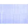 thumbnail image 1 of Ahgly Company Indoor Rectangle Solid Blue Modern Area Rugs, 2' x 5', 1 of 4