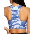 thumbnail image 2 of Reebok Womens Essential Print Sports Bra with Back Pocket and Removable Cups, Sizes XS-XXXL, 2 of 4