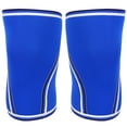 thumbnail image 4 of 1 par de rodilleras engrosadas y transpirables para levantamiento de pesas, deportes y fitness (azul M), 4 of 7